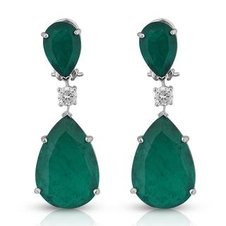Elysia Emerald Earrings