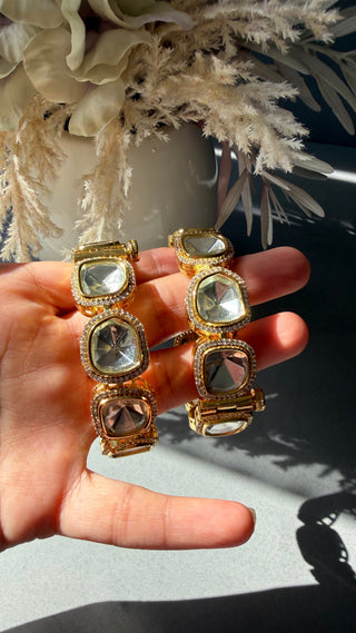 Amira Polki Bangle Set