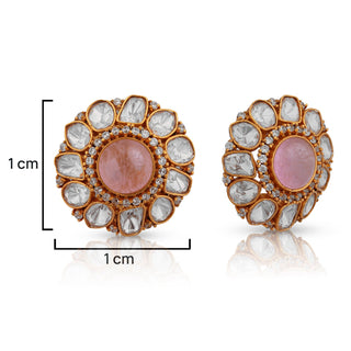 Ameera - Pink Doublet Earring