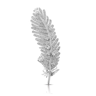 Feather Brooch