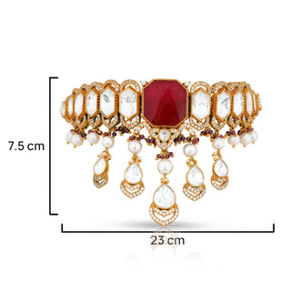 Kyrah - Doublet Polki Choker