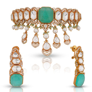 Kyrah - Doublet Polki Choker