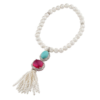 Beaded Pearl Prayer Chain