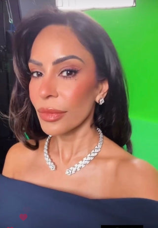 Maheen - Cubic Zirconia Choker Set