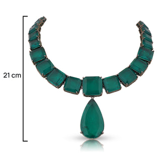 Green Necklace Set