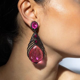 Ishraq - Pink Doublet Earring