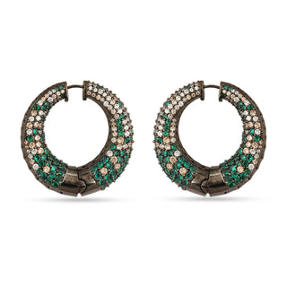 Atika - CZ Hoop Earrings