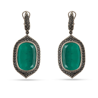 Arielle - Aqua Blue Stone Earrings