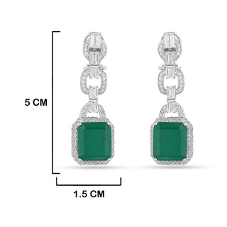 Iffat - Cubic Zirconia Necklace Set