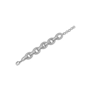 Adriana - CZ Link Bracelet