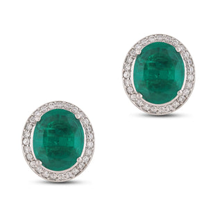 Emerald Cubic Zirconia Cufflinks