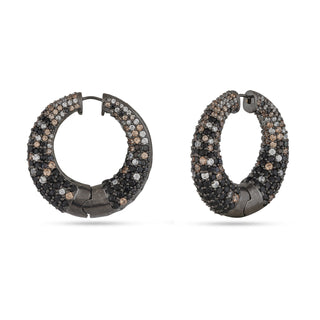 Atika - Pink CZ Hoop Earrings