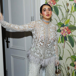 Barika - Zircon collar choker set